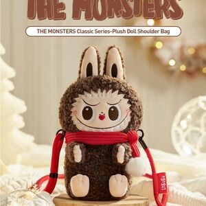 Pop Mart-THE MONSTERS Classic Series-Plush Doll Shoulder Bag